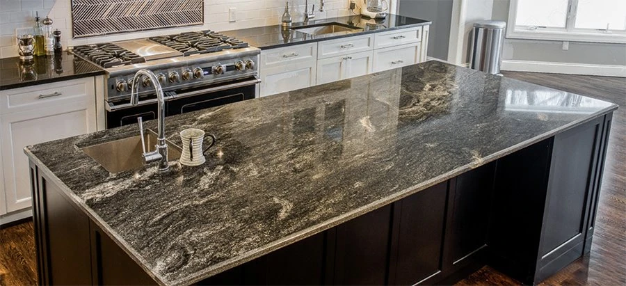 Orion Black Granite Countertop