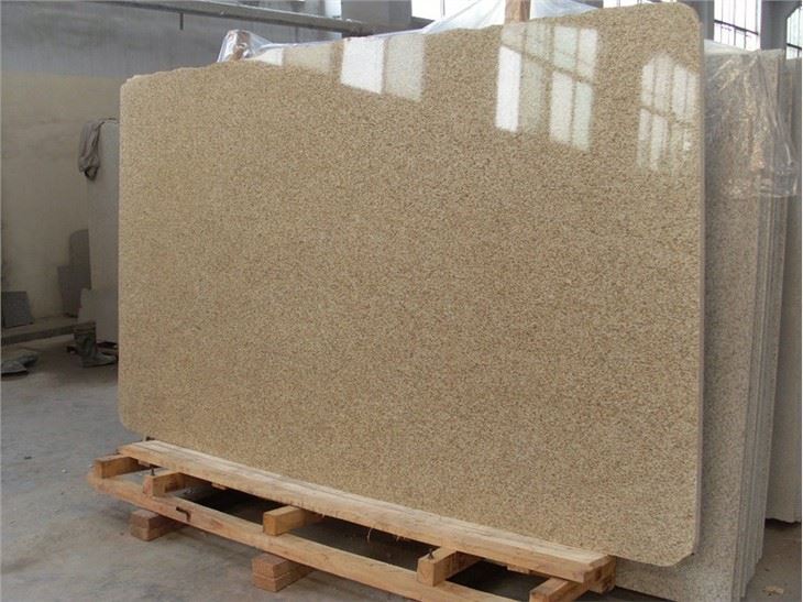 Rustic Yellow Granite Slab