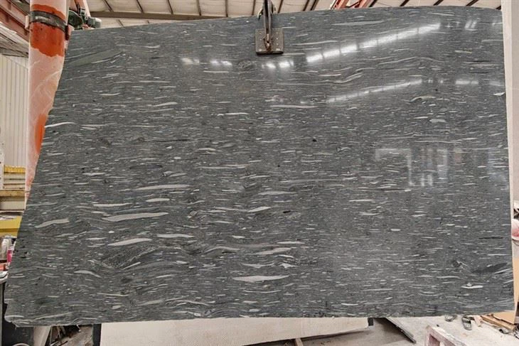 Silk Brown Granite Slab Polished